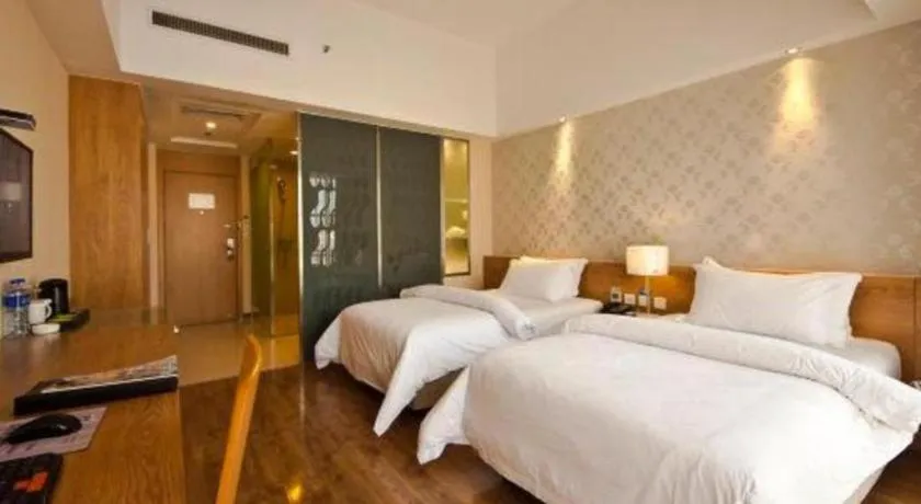 Bed in Jinjiang Metropolo Hotel - Ningde Wanda Plaza
