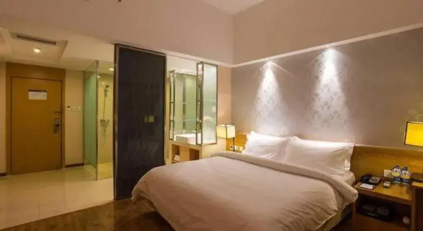 Bed in Jinjiang Metropolo Hotel - Ningde Wanda Plaza Bed in Jinjiang Metropolo Hotel - Ningde Wanda Plaza