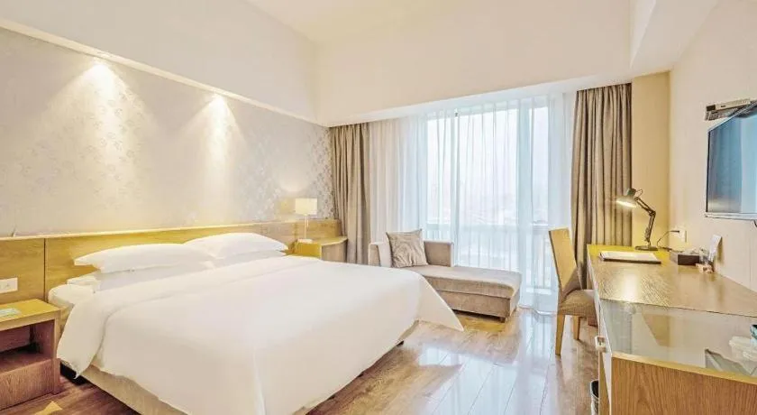 Bed in Jinjiang Metropolo Hotel - Ningde Wanda Plaza