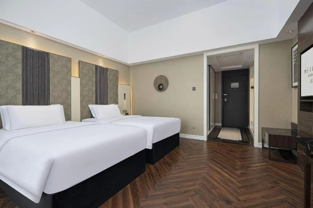 Bed in Jinjiang Metropolo Hotel - Ningde Wanda Plaza