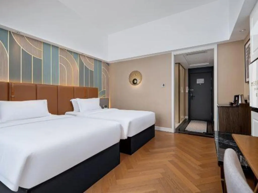 Bed in Jinjiang Metropolo Hotel - Ningde Wanda Plaza