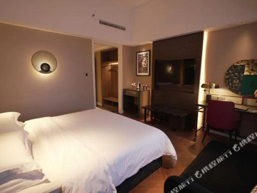 Bed in Jinjiang Metropolo Hotel - Ningde Wanda Plaza