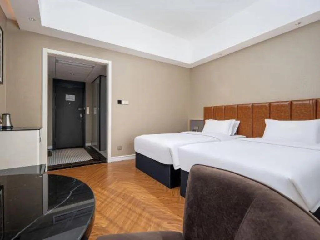 Bed in Jinjiang Metropolo Hotel - Ningde Wanda Plaza