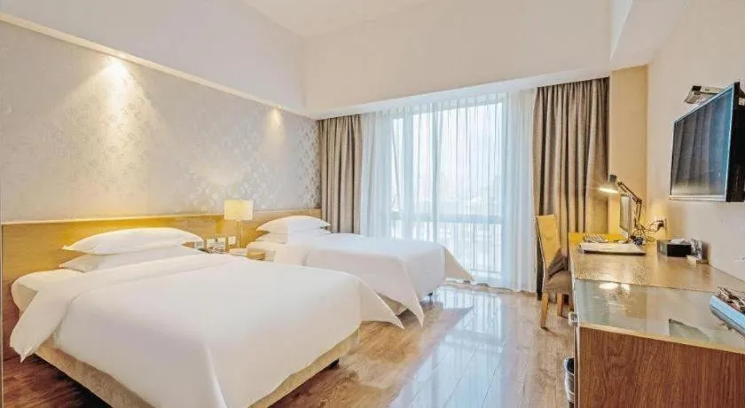 Bed in Jinjiang Metropolo Hotel - Ningde Wanda Plaza