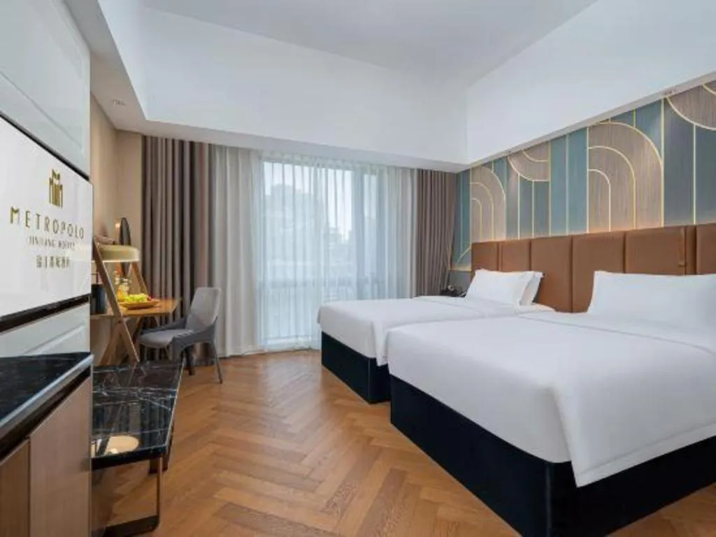 Bed in Jinjiang Metropolo Hotel - Ningde Wanda Plaza