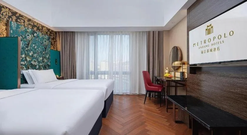 Bed in Jinjiang Metropolo Hotel - Ningde Wanda Plaza
