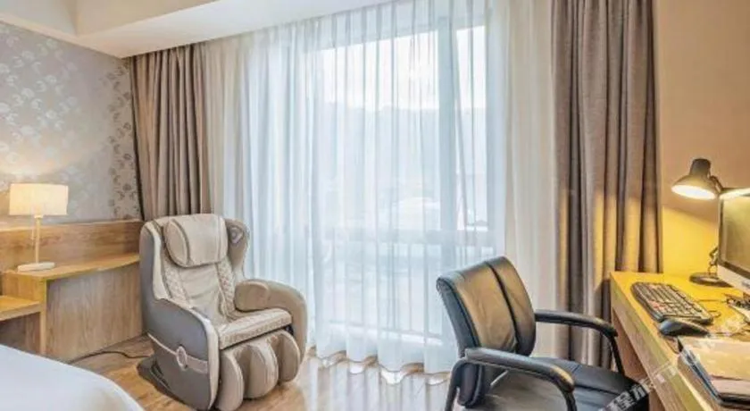 Bed in Jinjiang Metropolo Hotel - Ningde Wanda Plaza