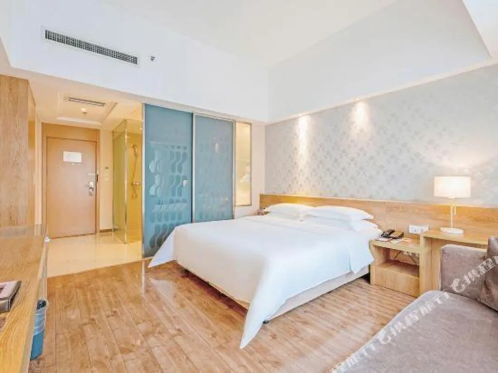 Bed in Jinjiang Metropolo Hotel - Ningde Wanda Plaza