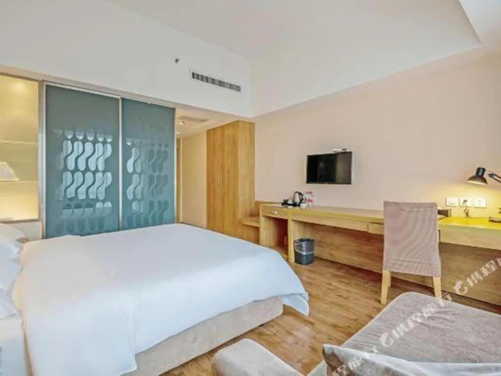 Bed in Jinjiang Metropolo Hotel - Ningde Wanda Plaza