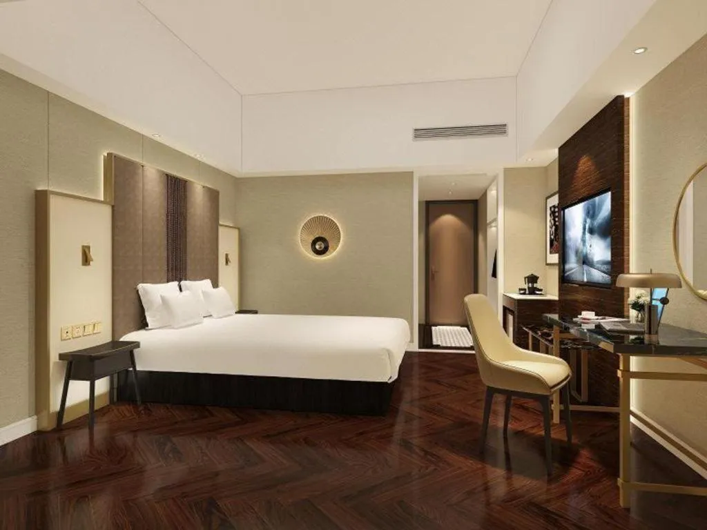 Bed in Jinjiang Metropolo Hotel - Ningde Wanda Plaza