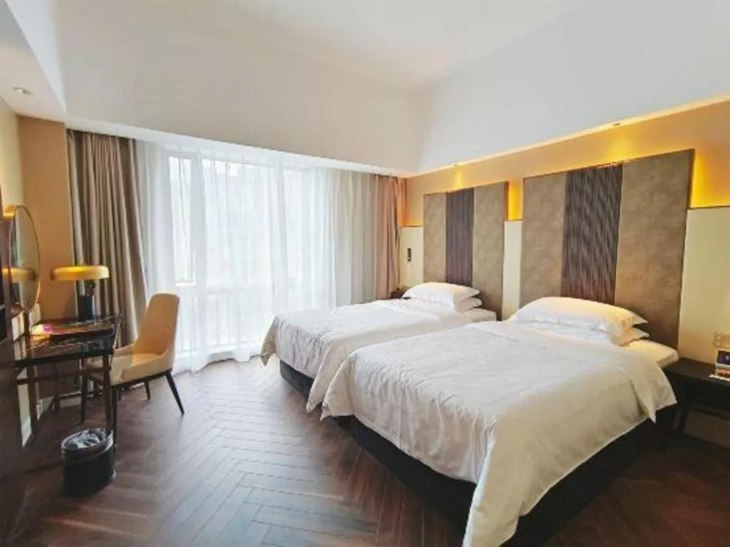 Bed in Jinjiang Metropolo Hotel - Ningde Wanda Plaza