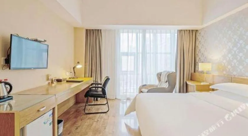 Bed in Jinjiang Metropolo Hotel - Ningde Wanda Plaza