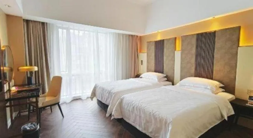 Bed in Jinjiang Metropolo Hotel - Ningde Wanda Plaza