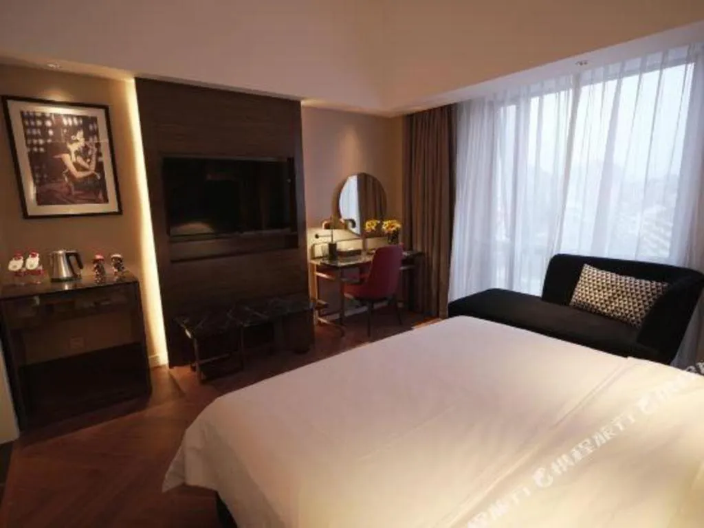 Bed in Jinjiang Metropolo Hotel - Ningde Wanda Plaza