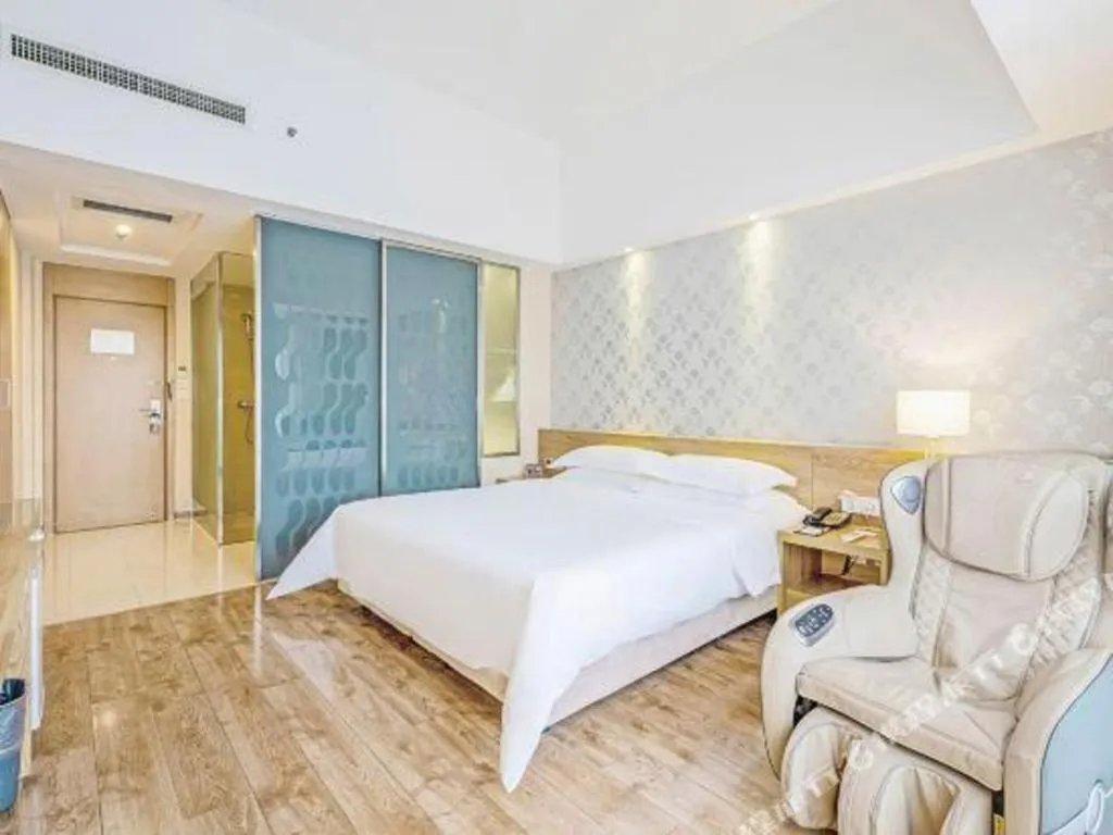 Bed in Jinjiang Metropolo Hotel - Ningde Wanda Plaza