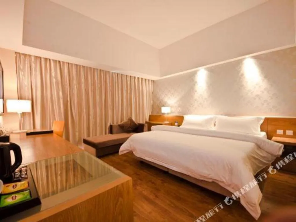 Bed in Jinjiang Metropolo Hotel - Ningde Wanda Plaza