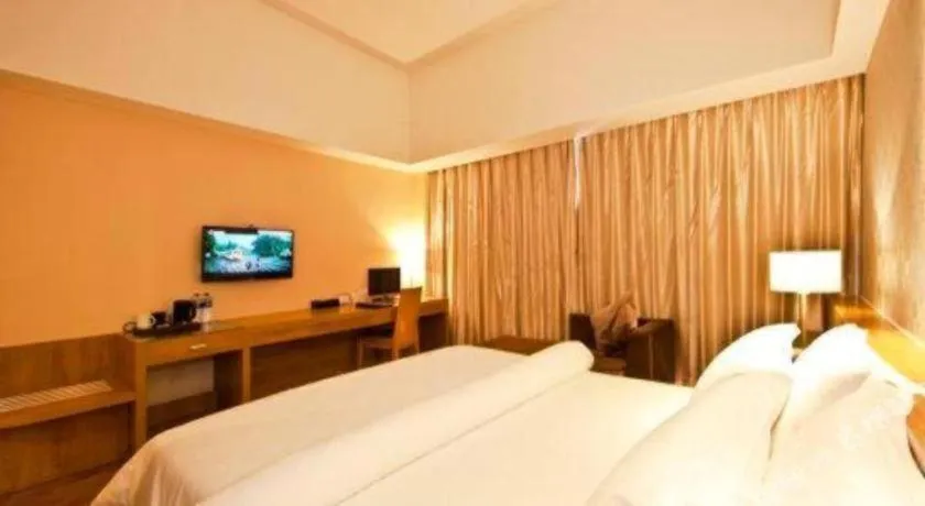 Bed in Jinjiang Metropolo Hotel - Ningde Wanda Plaza