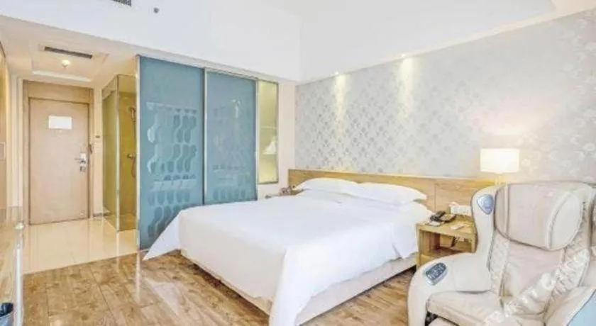 Bed in Jinjiang Metropolo Hotel - Ningde Wanda Plaza