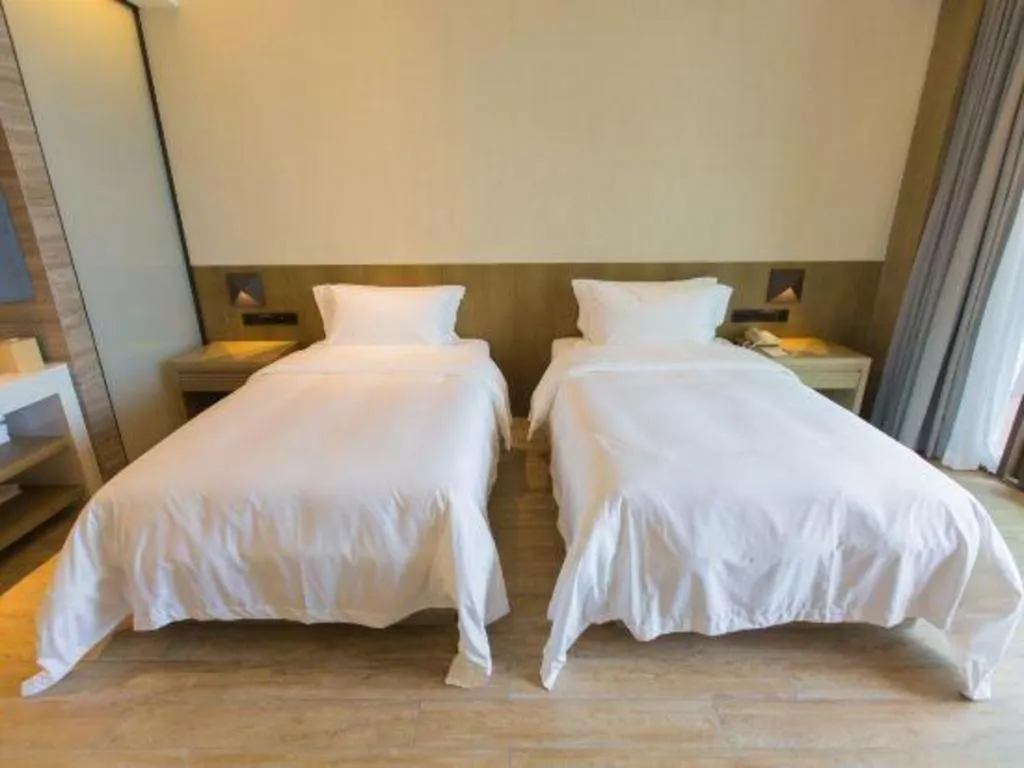 Bed in Mangrove Tree Resort World Qingdao