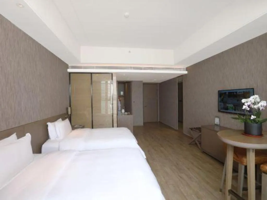 Bed in Mangrove Tree Resort World Qingdao