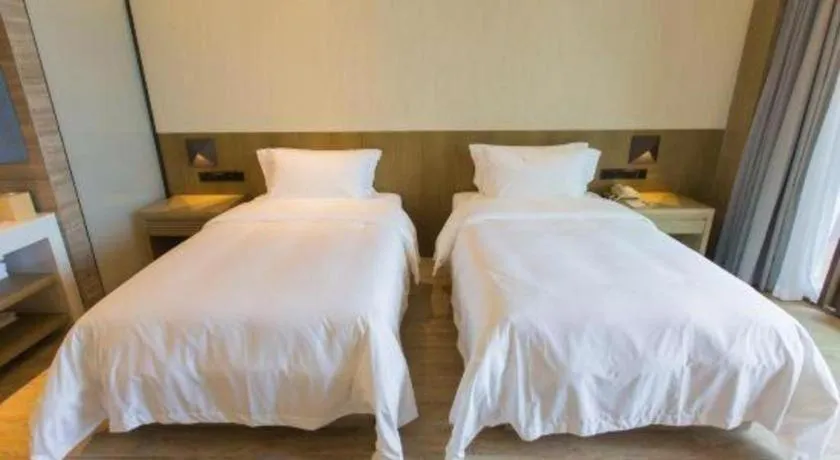 Bed in Mangrove Tree Resort World Qingdao
