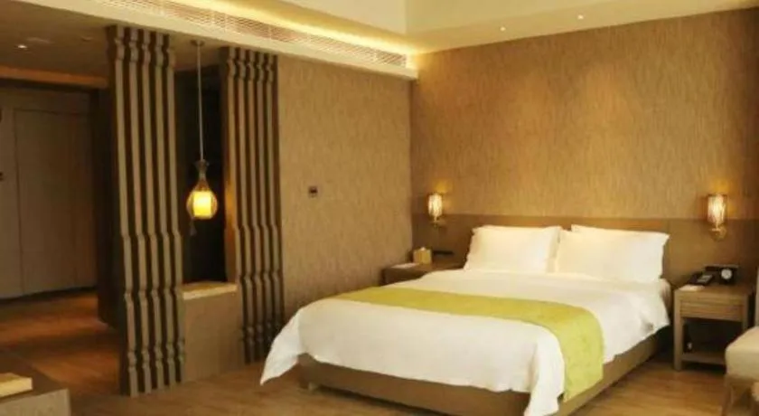 Bed in Mangrove Tree Resort World Qingdao