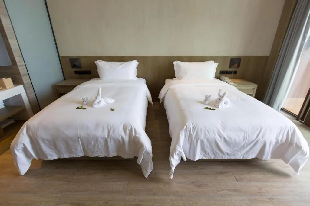 Bed in Mangrove Tree Resort World Qingdao