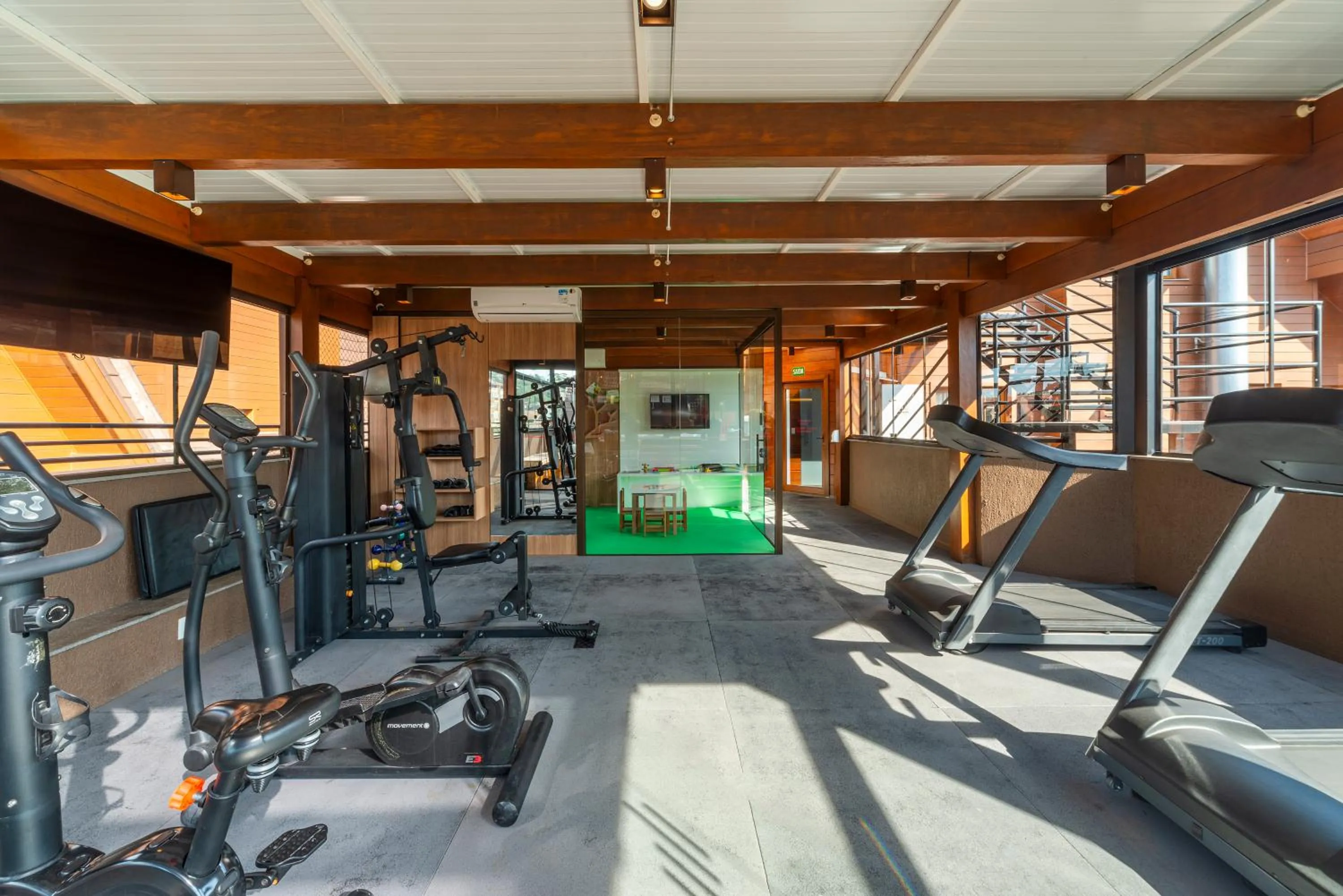 Fitness centre/facilities in Hotel Laghetto Stilo Centro