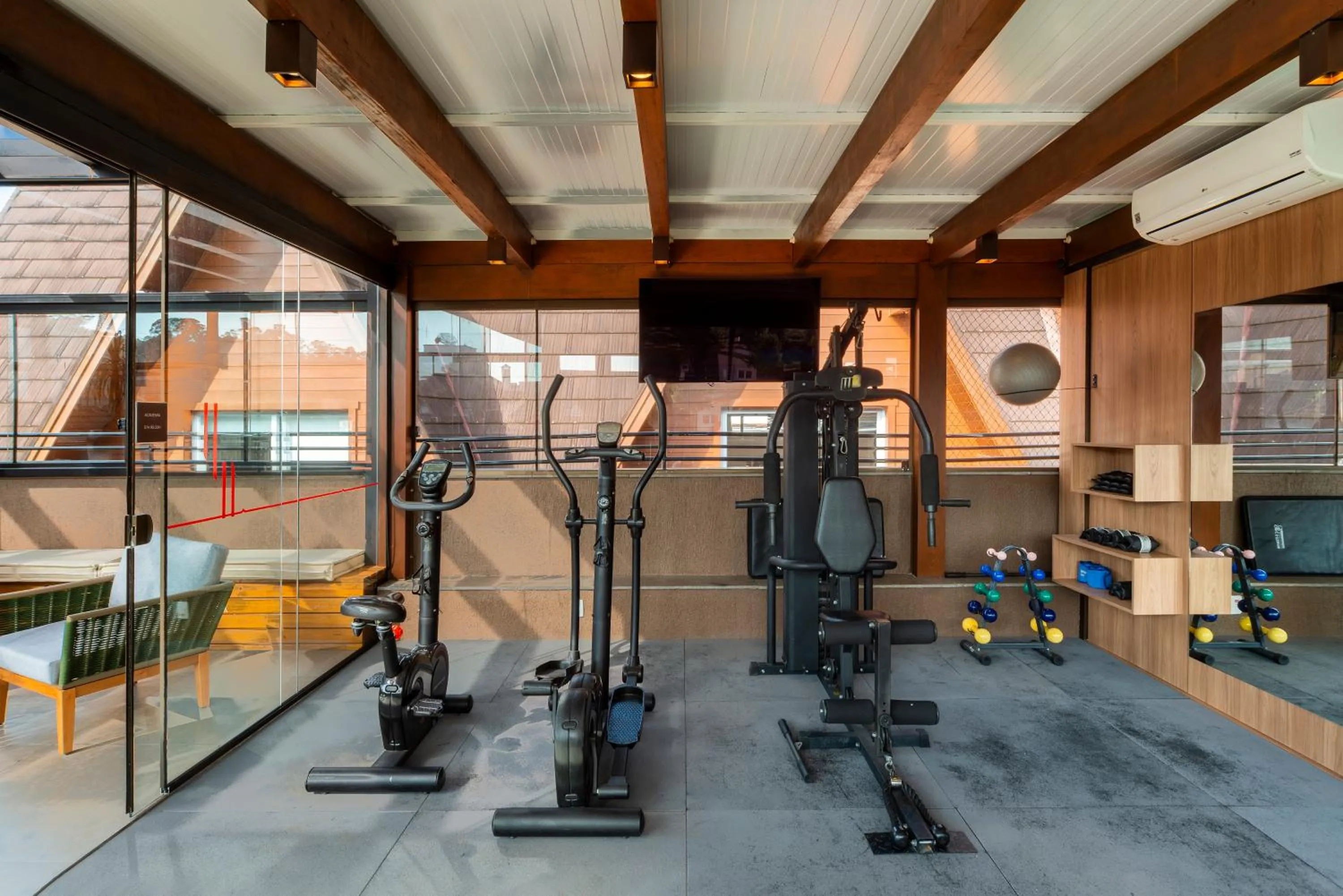 Fitness centre/facilities in Hotel Laghetto Stilo Centro