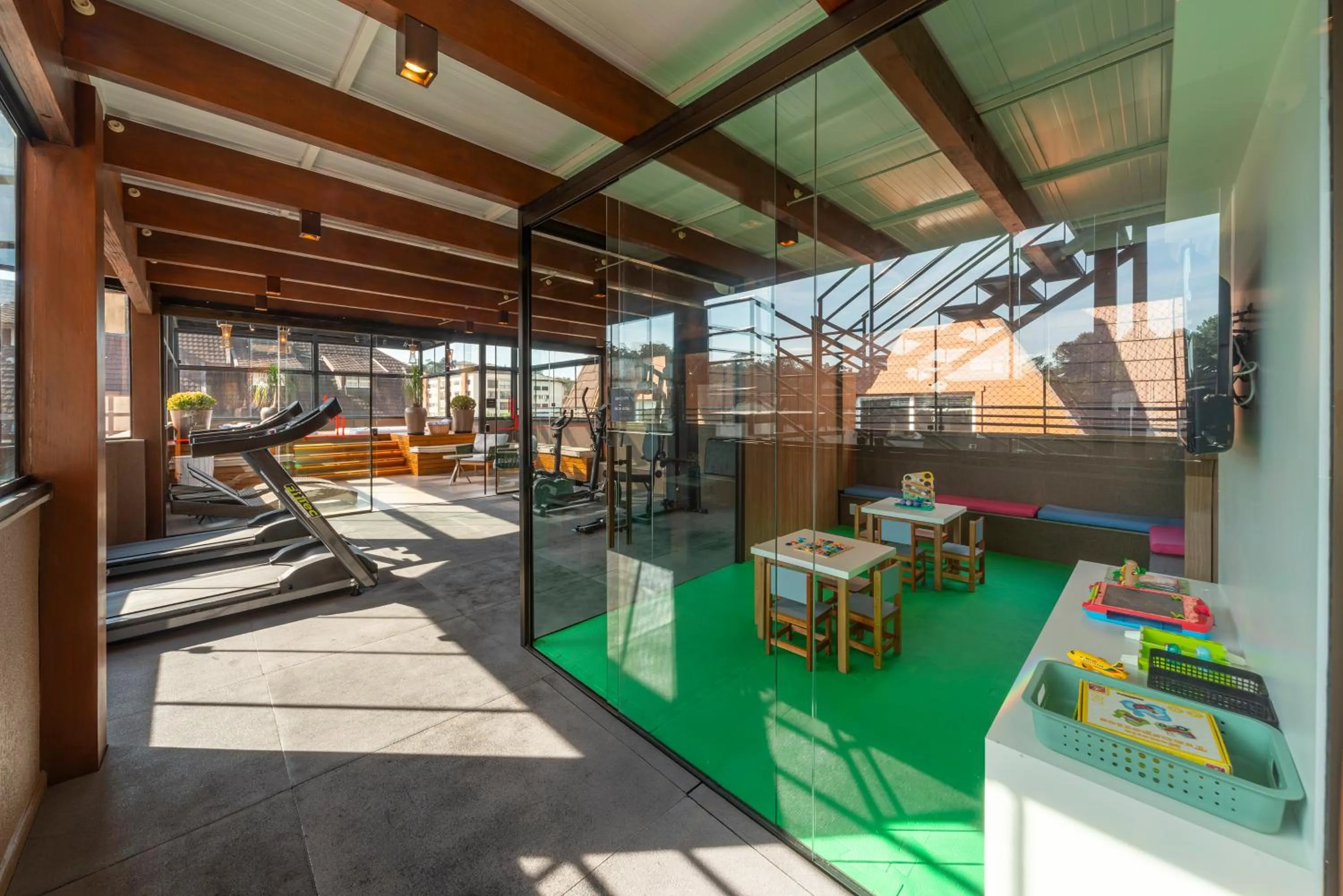 Fitness centre/facilities in Hotel Laghetto Stilo Centro