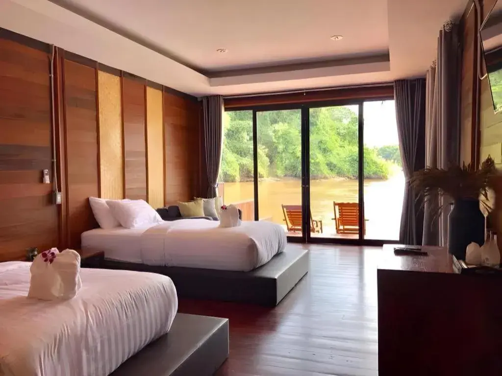 Bed in The River Life Resort Bed in The River Life Resort