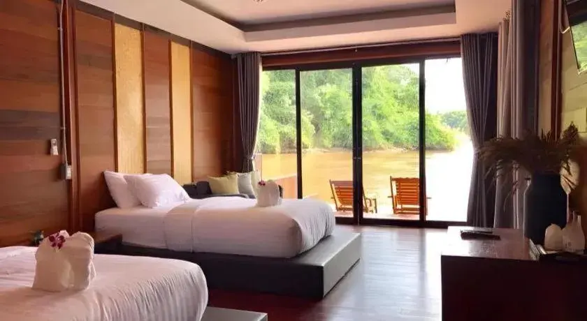 Bed in The River Life Resort Bed in The River Life Resort