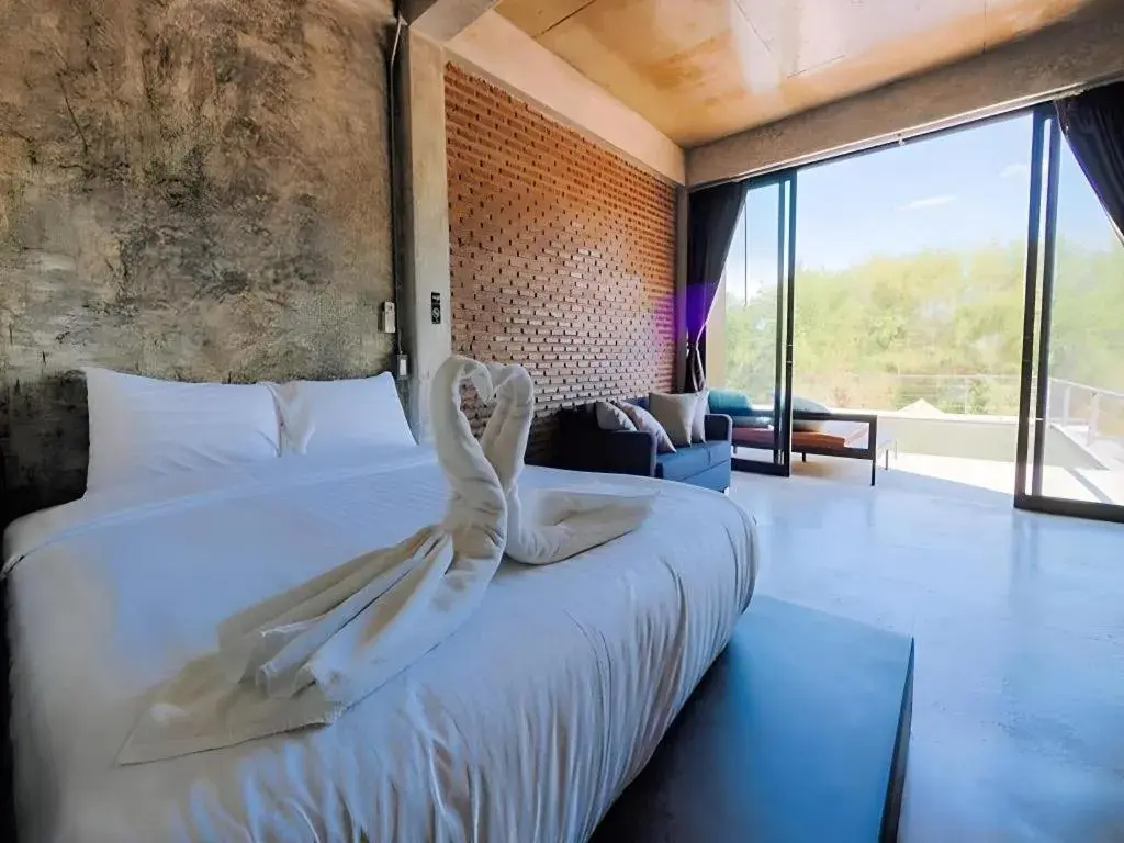 Bed in The River Life Resort Bed in The River Life Resort