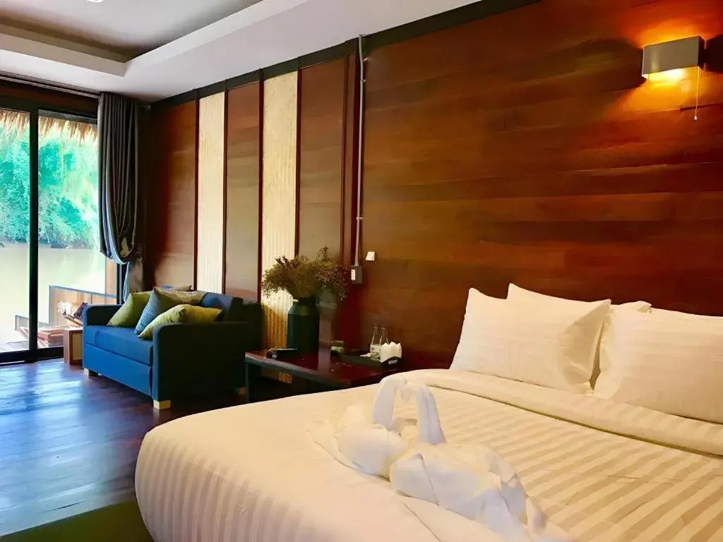 Bed in The River Life Resort Bed in The River Life Resort