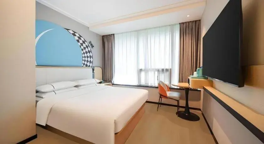 Bed in City Comfort Inn Guangzhou Tiyu West Road Metro Station Bed in City Comfort Inn Guangzhou Tiyu West Road Metro Station