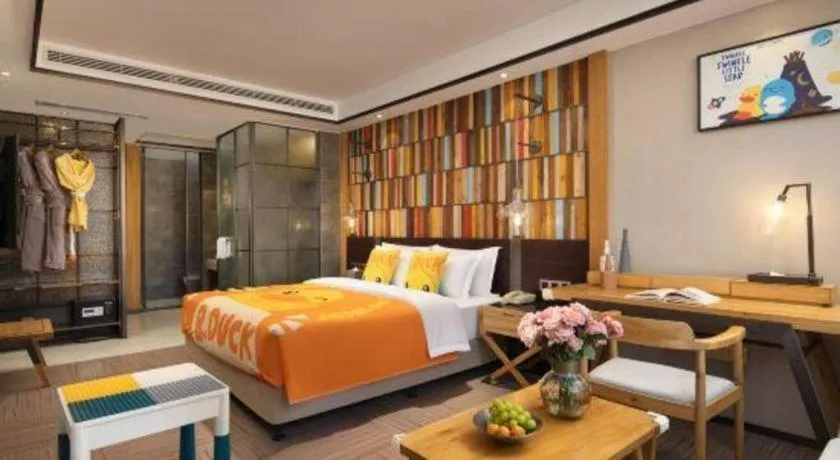 Bed in Hangzhou Cosy Park Hotel