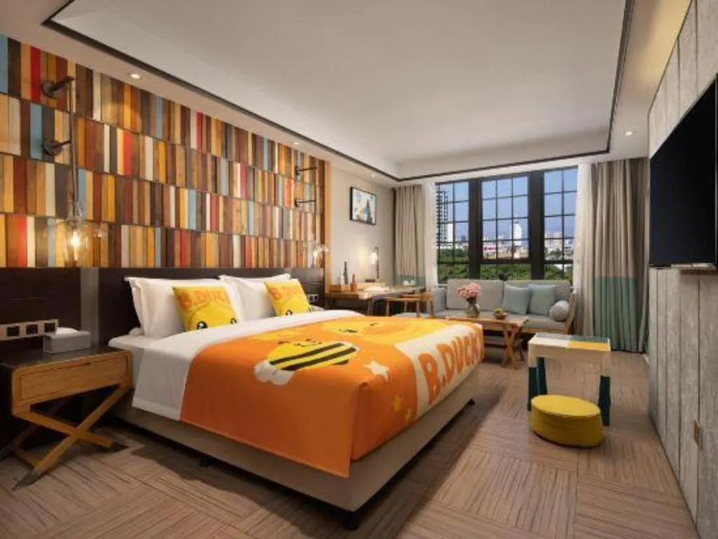 Bed in Hangzhou Cosy Park Hotel