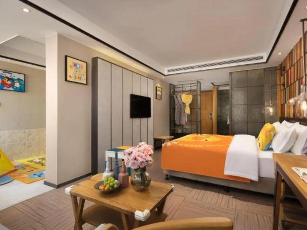 Bed in Hangzhou Cosy Park Hotel