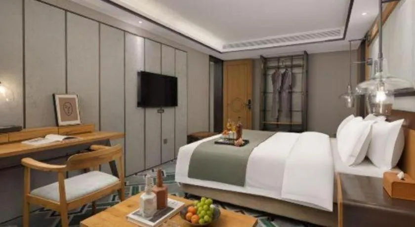 Bed in Hangzhou Cosy Park Hotel