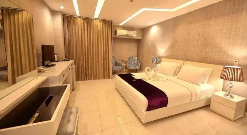 Bed in Phuglong Hotel Bed in Phuglong Hotel