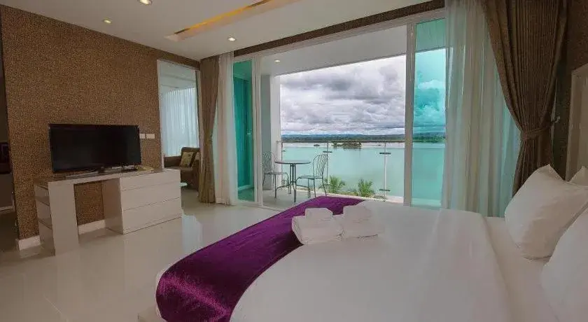 Bed in Phuglong Hotel Bed in Phuglong Hotel