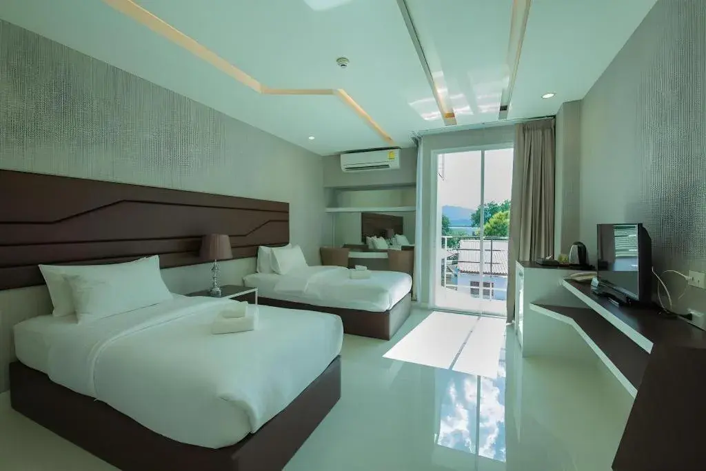 Bed in Phuglong Hotel Bed in Phuglong Hotel