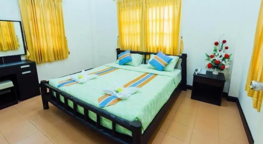 Bed in The Pine Resort