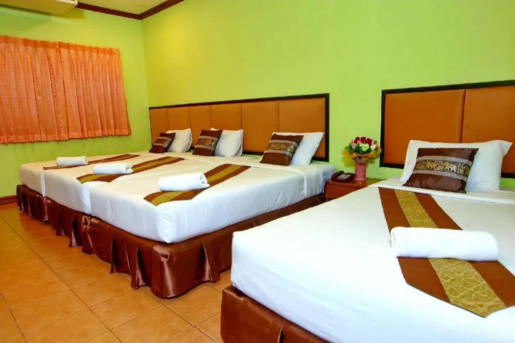 Bed in The Pine Resort