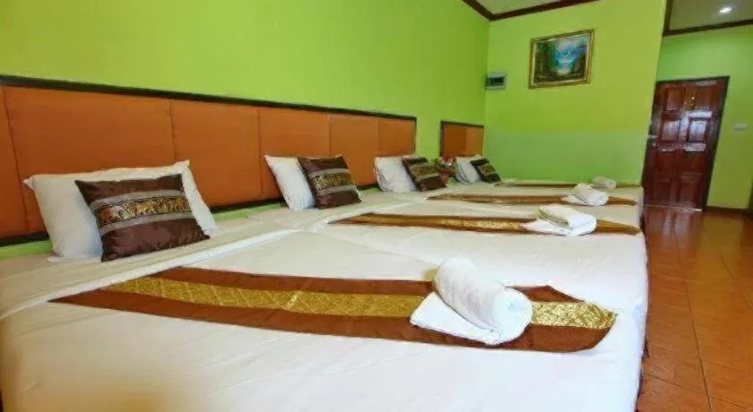 Bed in The Pine Resort