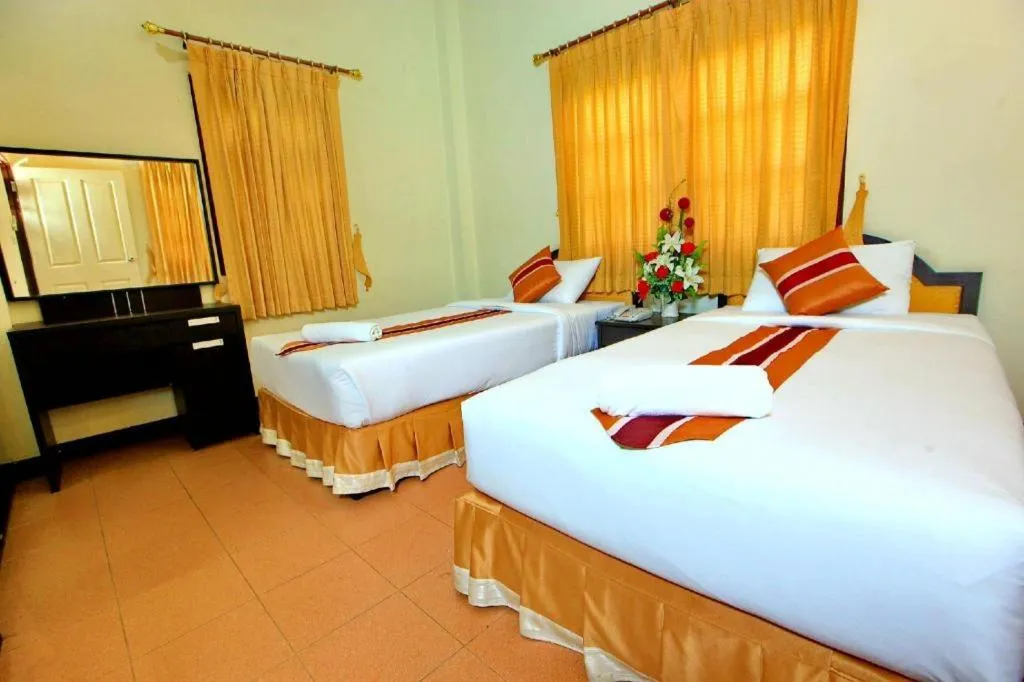 Bed in The Pine Resort