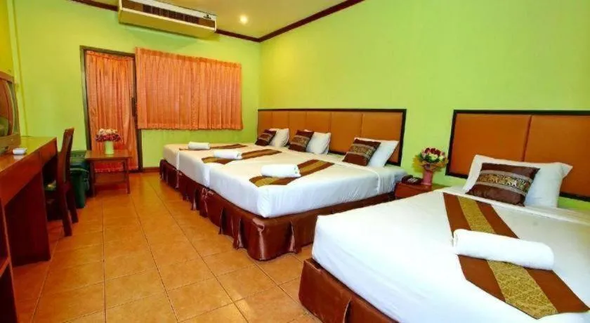 Bed in The Pine Resort