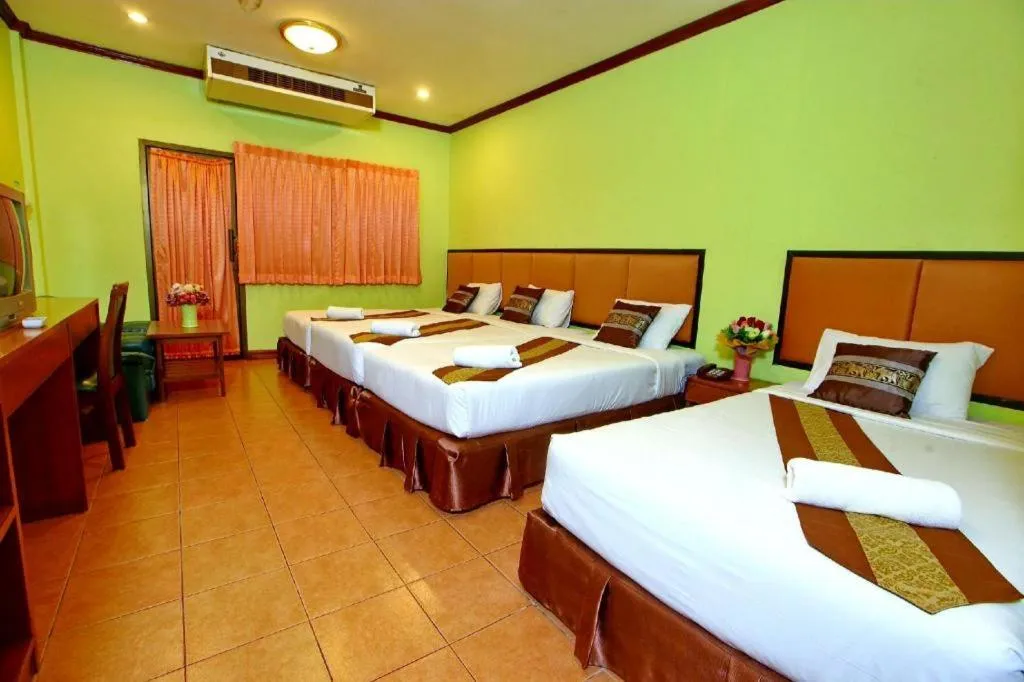 Bed in The Pine Resort