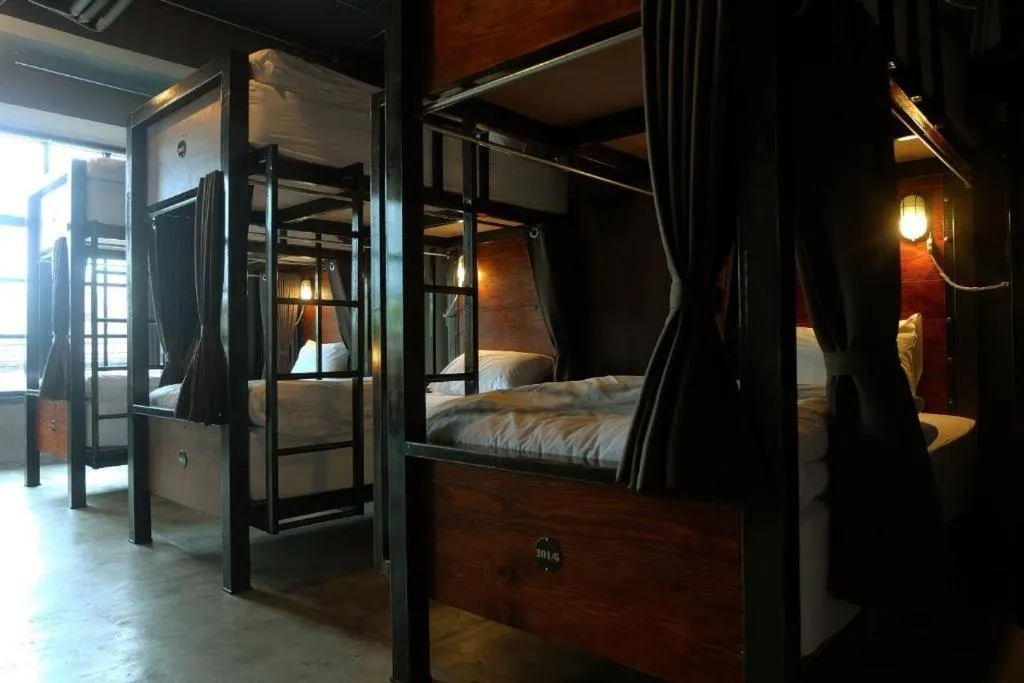 Bed in Rider bedroom hostel & cafe