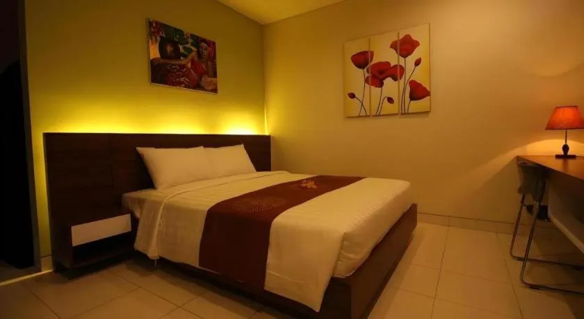 Bed in Umah Bali Suites